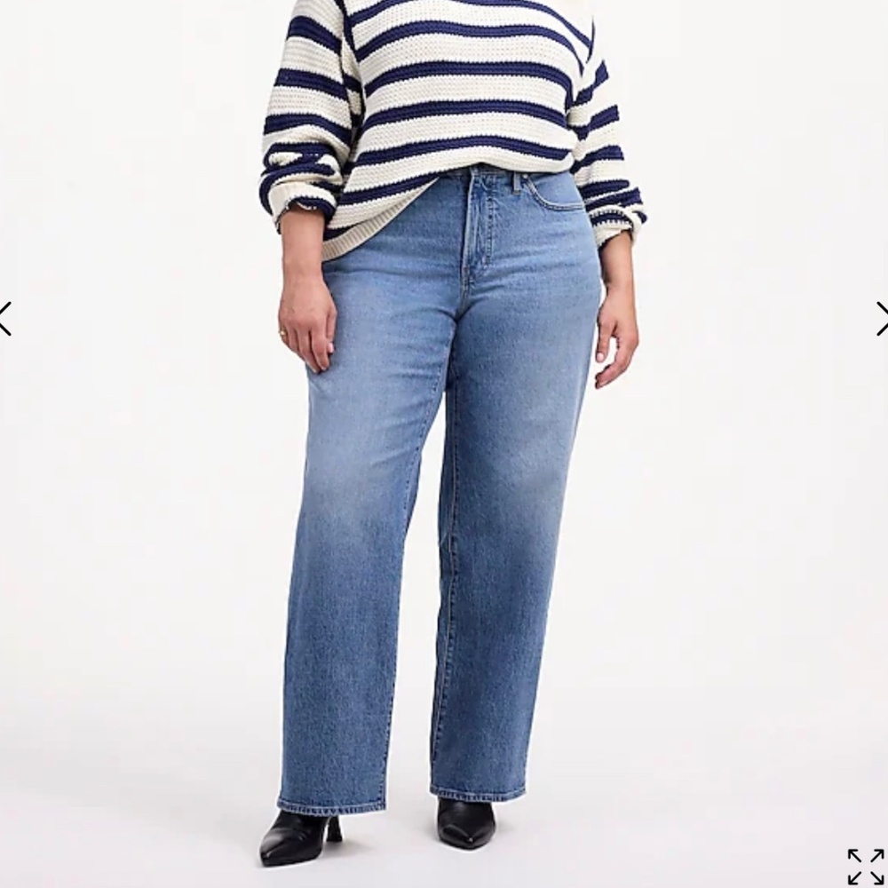 Madewell Plus Perfect Vintage Wide Leg Jeans 16W